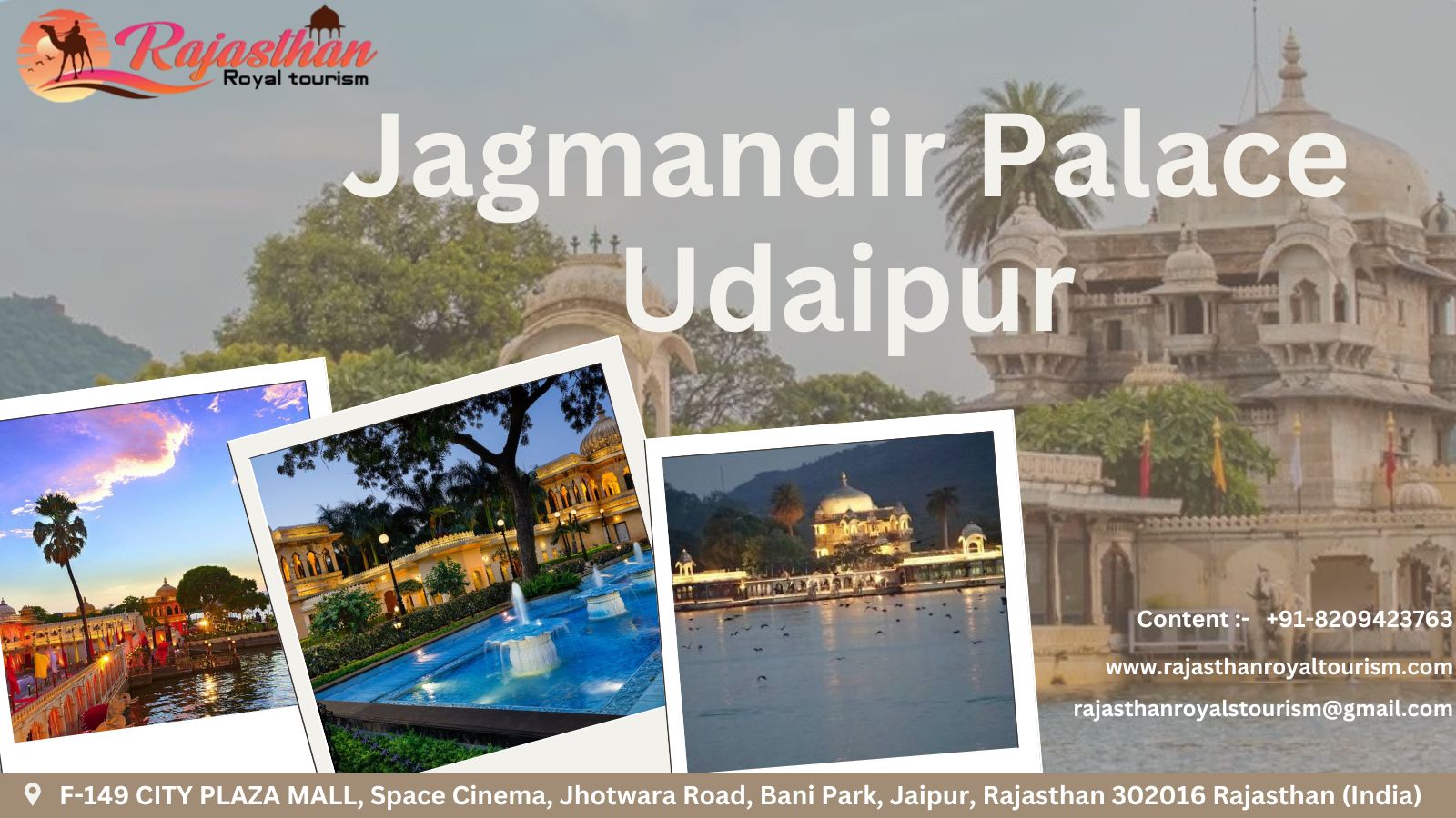 Jagmandir Palace Udaipur